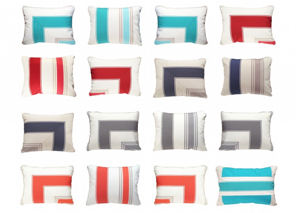 Coussins outdoor haut de gamme design