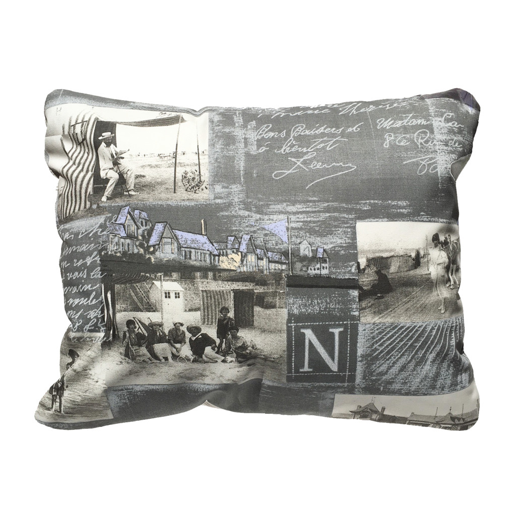 Coussins rectangulaire romantique bleu