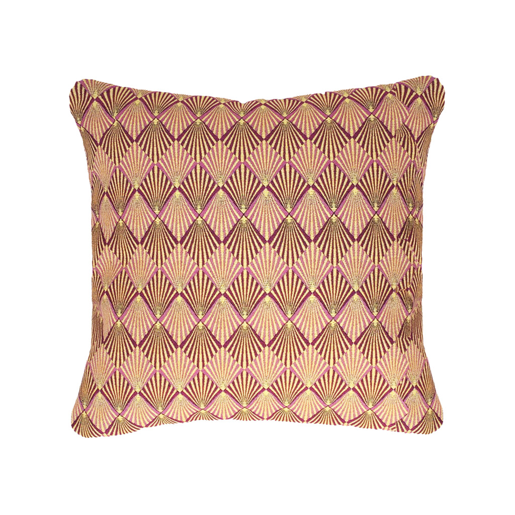 Coussin cuivré tendance 40x40