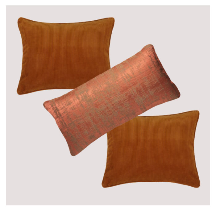 coussin terracotta haut de gamme