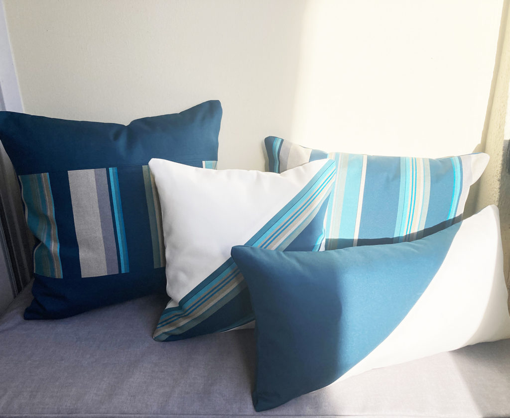 coussins déco extérieurs