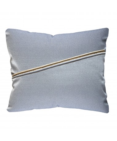 Coussin argent et or rectangulaire Coussin argent et or rectangulaire