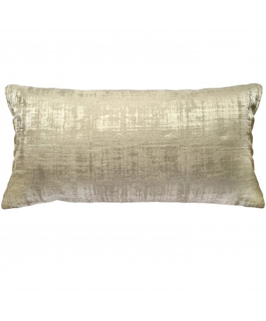 Coussin rectangulaire argent haut de gamme