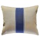 Le Touquet - Coussin extérieur bleu et beige