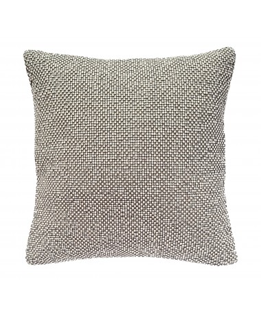 Coussin noir et blanc 40x40 luxe