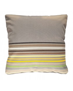 Dorgali - Coussin extérieur 40x40 gris jaune et vert