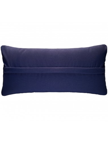 ANONER Ensemble de coussins de rechange pour meubles de patio d'extérieur –  61 x 61 cm – Housse réversible – Bleu marine