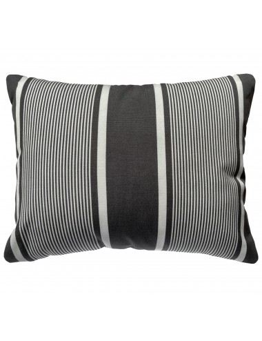 Coussin exterieur gris rectangulaire