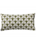 Coussin vert rectangulaire 60x30