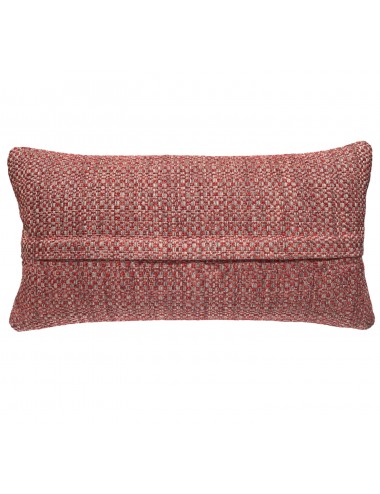 Coussin long rectangulaire rouge 60x30