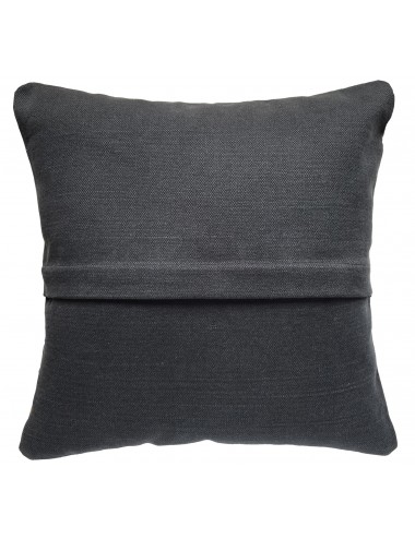 Coussin géométrique noir et nude 40x40