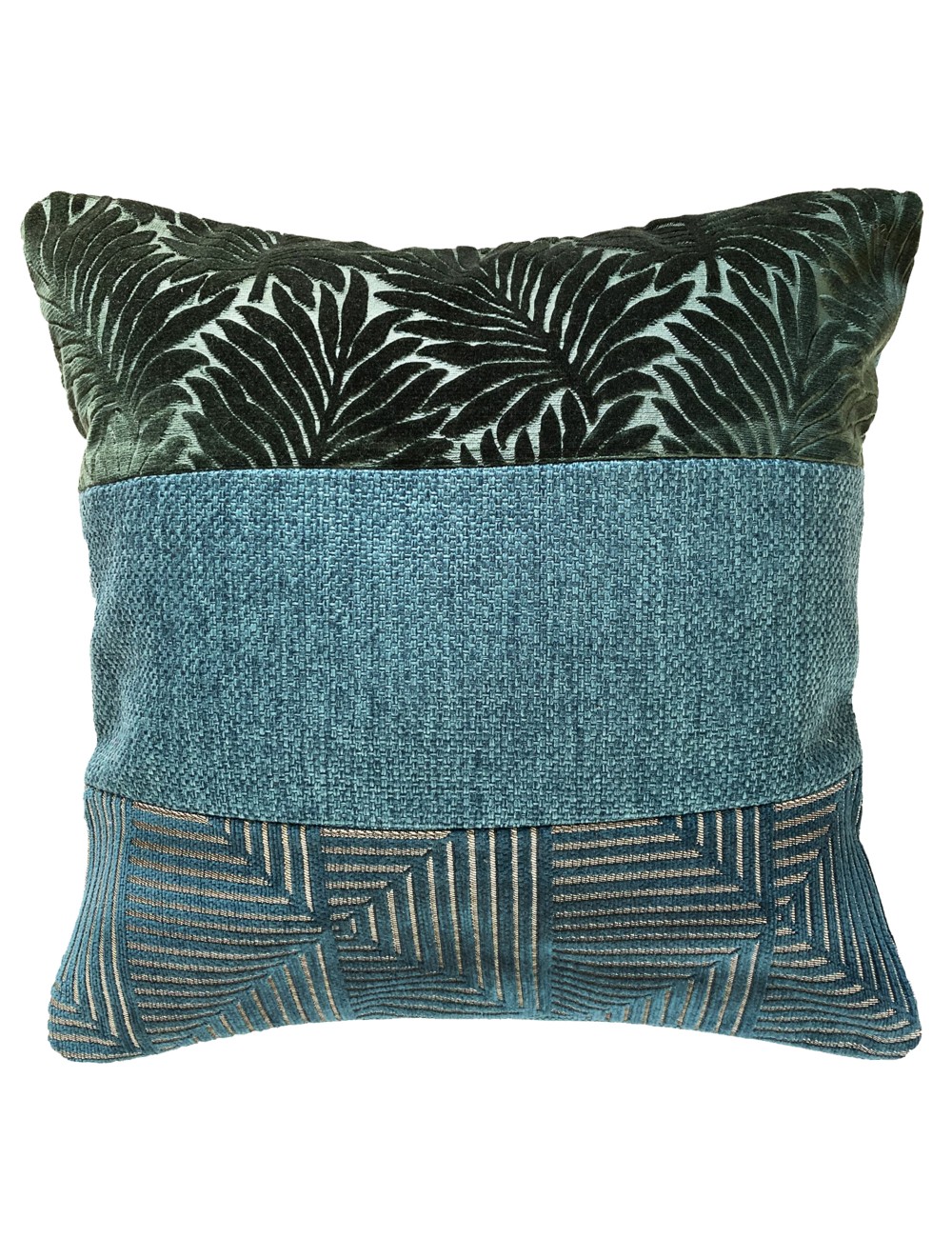 Coussin bleu canard 40x40 Coussin bleu canard 40x40