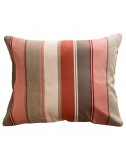 Coussin extérieur imperméable rouge 50x40