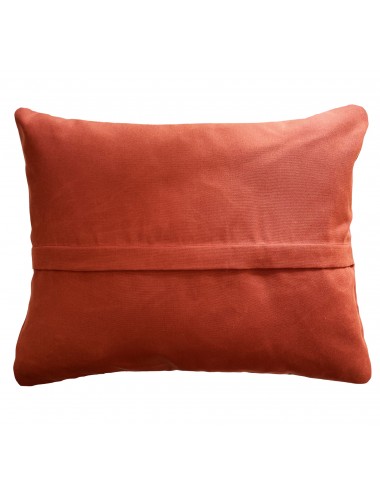 Coussin extérieur imperméable rouge 50x40