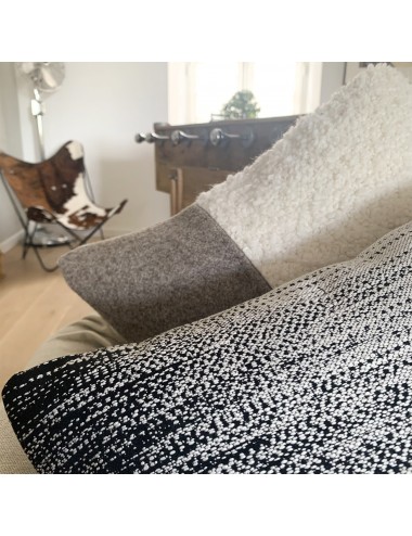 Coussin taupe 40x40 design