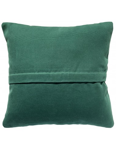Coussin vert et bleu 50x50 tendance