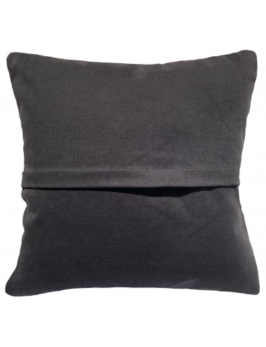 Gros coussin noir et blanc 50x50