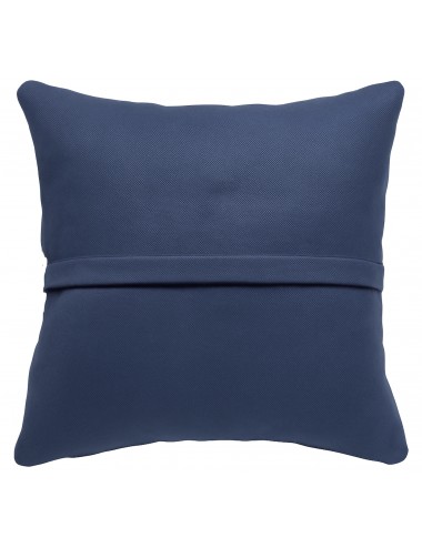Coussin bleu indigo et doré 45x45