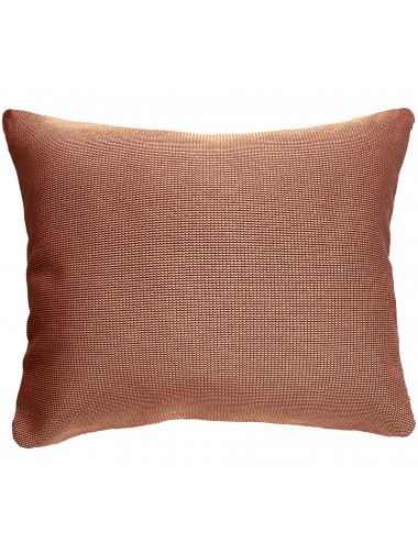 Coussin cuivré métallisé 50x40