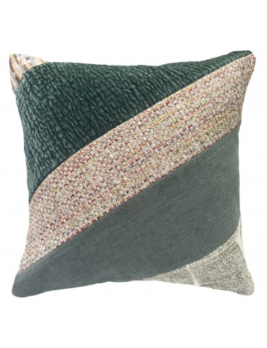 Coussin décoratif vert sauge 40x40 cm