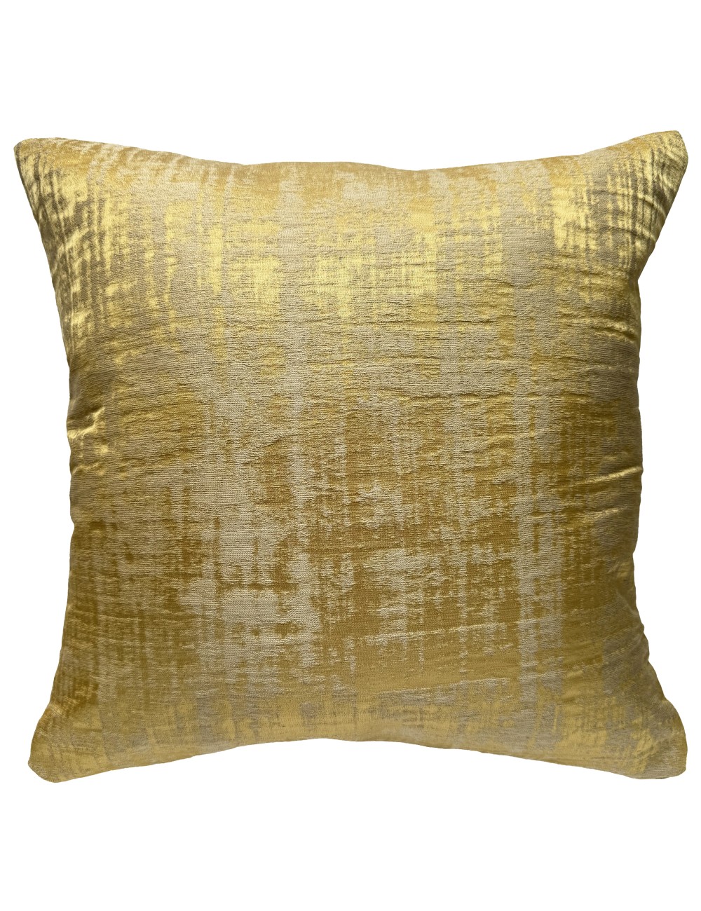 Coussin doré vieilli 40x40 cm