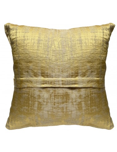 Coussin doré vieilli 40x40 cm