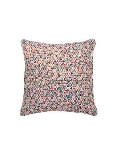 Coussin rose et vert pastel design