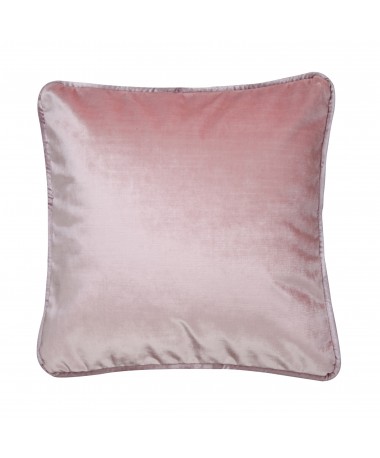 Coussin en velours rose