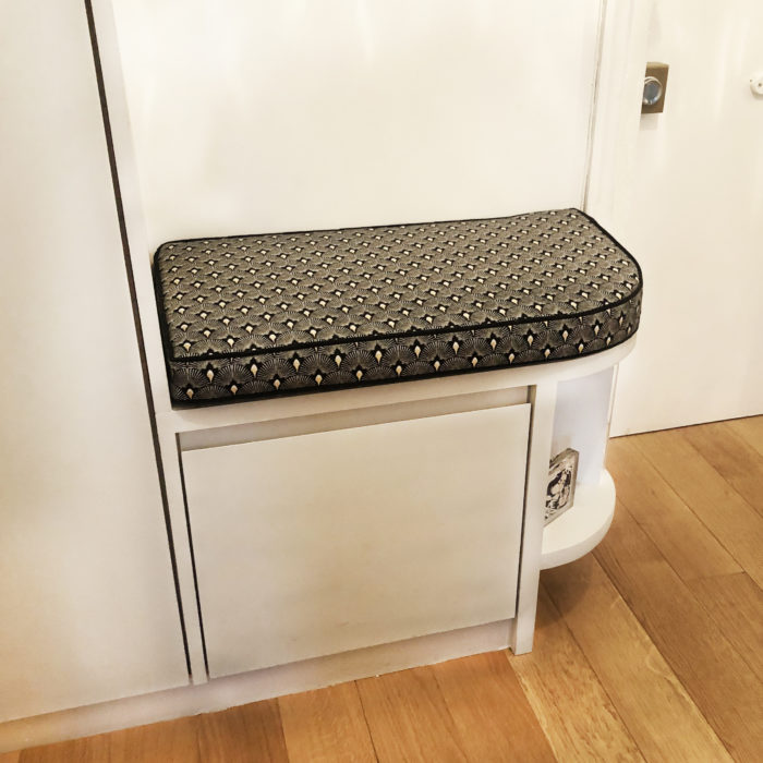 Coussin pour entrée sur mesure