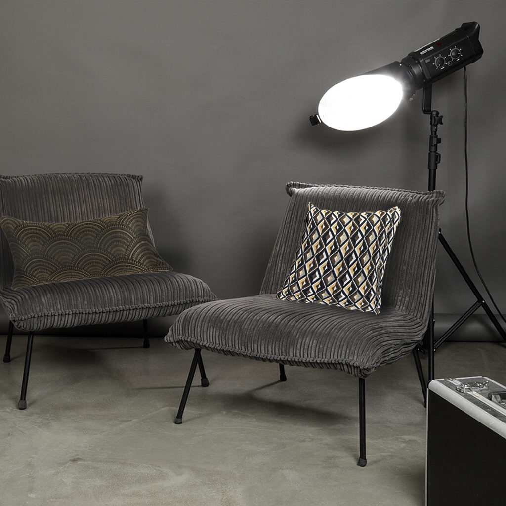 Coussins pour une décoration masculine